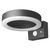 ENDURA Style Solar Wall Sensor Single Circle 6W Black - , изображение 2