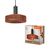 Decor Clay Windows Pendant 1XE27 Brown - , изображение 2