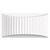Decor Plaster Band Flat Wall 290 1XE27 White - , изображение 3