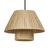 Decor Bamboo Paper Hut Pendant 280 E27 Brown - 