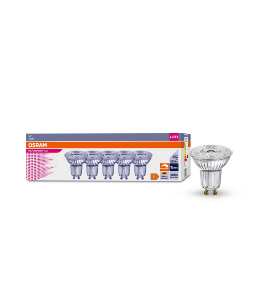 4.5W/930 (=50W) DIM GU10 230V 36° PARATHOM PAR16 ( УПАК 5 ЛАМП ) - LED лампа OSRAM - , изображение 3