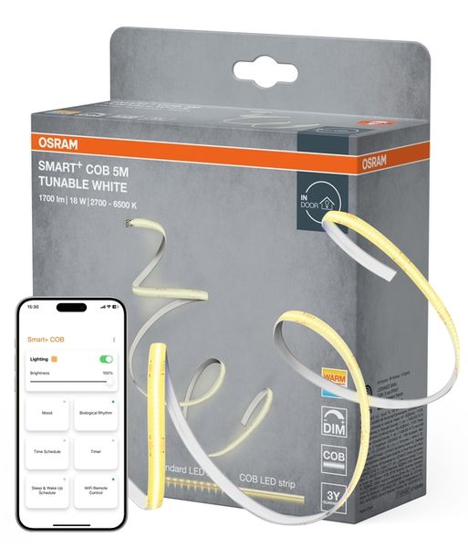 Smart+ Wifi COB 5M Tunable White Remote Control - , изображение 2