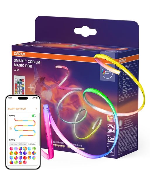 Smart+ Wifi COB 3M Magic RGB Remote Control - , изображение 3