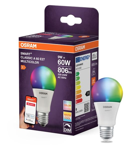 SMART+ ZIGBEE Multicolor Classic A60 9W E27 - , изображение 5