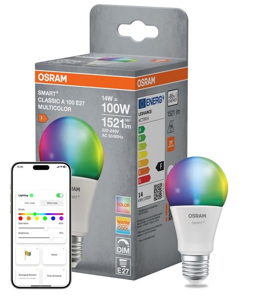 SMART+ MATTER Multicolor Classic A100 14W E27 - , изображение 7