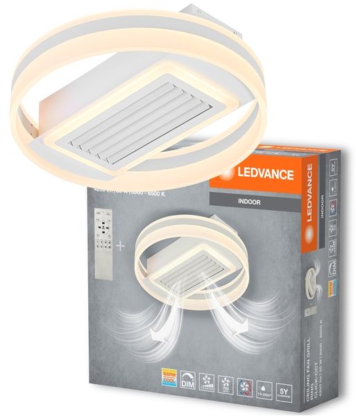 Ceiling Fan Grill Ring 55W CCT White - , изображение 2