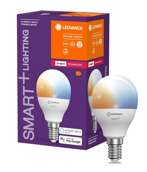 SMART+ ZIGBEE Tunable White Classic P40 4.9W E14 - , изображение 3