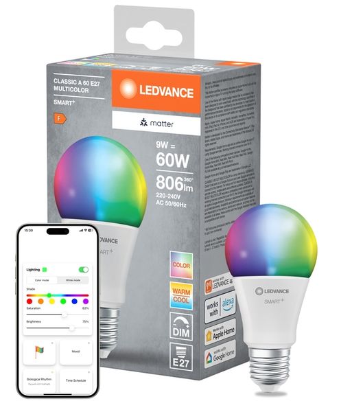 SMART+ MATTER Multicolor Classic A60 9W E27 - , изображение 9