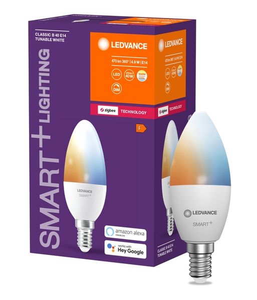 SMART+ ZIGBEE Tunable White Classic B40 4.9W E14 - , изображение 6