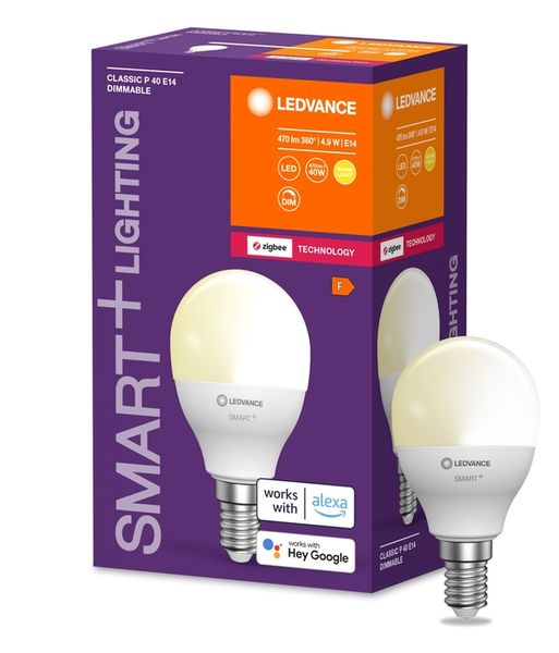 SMART+ ZIGBEE Dimmable Classic P40 4.9W E14 - , изображение 4