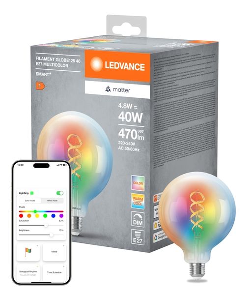 SMART+ MATTER Filament Multicolor Classic 4.8W E27 - , изображение 9