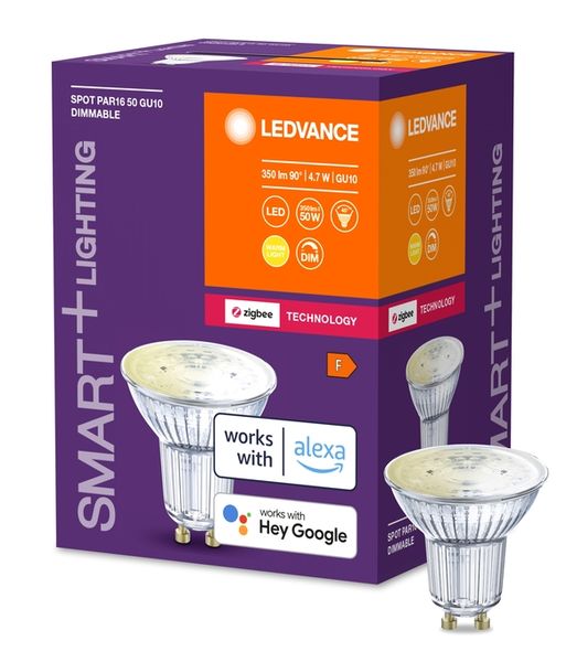 SMART+ ZIGBEE Dimmable Spot PAR16 50 45° 4.7W GU10 - , изображение 5