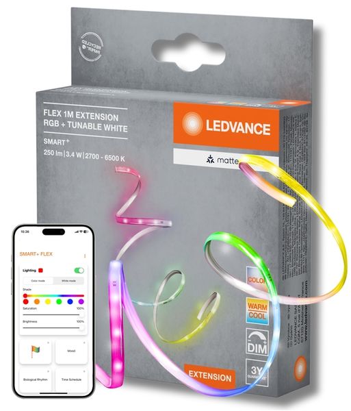 SMART MATTER Flex 1M EXT RGB Tunable White - , изображение 3