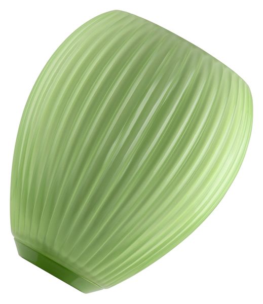 DECOR LED FLAT LAMP 3.5W 827 E27 Non-DIM IN COLOURED GLASS OVAL GREEN - , изображение 2