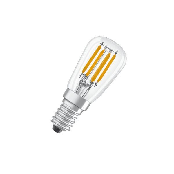 PT2625   2,8W/827 220-240V FIL CL E14 250lm  26х63мм 15000h OSRAM - LED FIL лампа для  холодильника - 