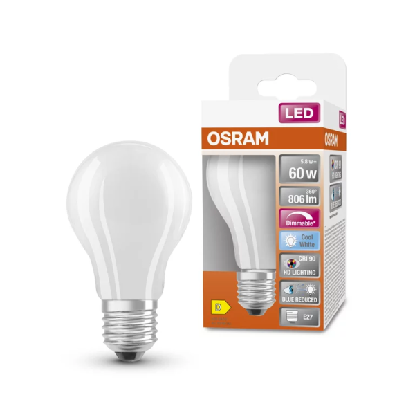 LED Superstar Plus Classic A 60 Filament DIM 5.9W 940 Frosted E27 - , изображение 2