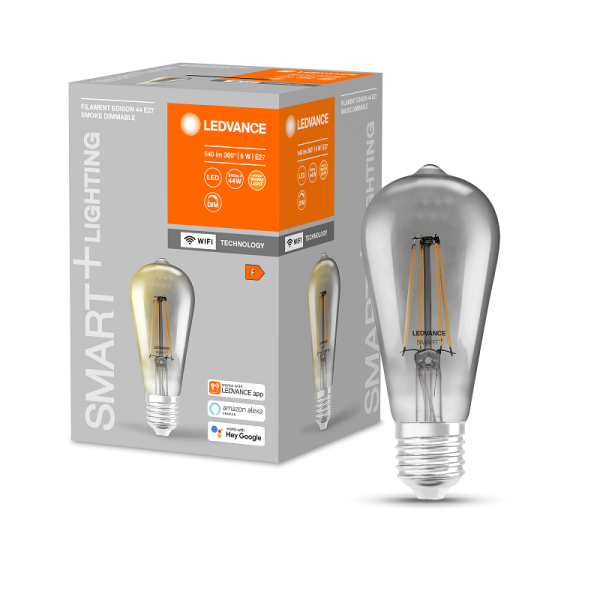 SMART+ Filament Edison Dimmable 44 6 W/2500 K E27 - , изображение 2