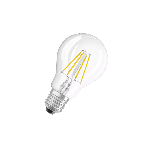 4W/840 (=40W) E27 PARATHOM CL A FIL NON-DIM прозр. - LED лампа OSRAM - 