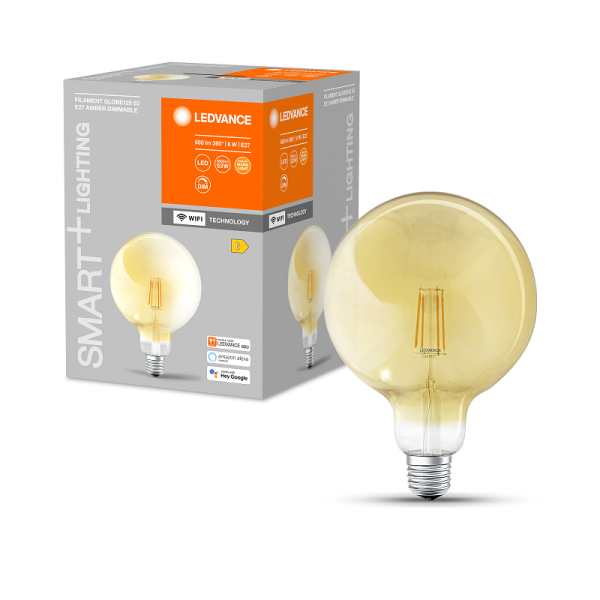 SMART+ Filament Globe Dimmable 53 6 W/2400 K E27 - , изображение 2