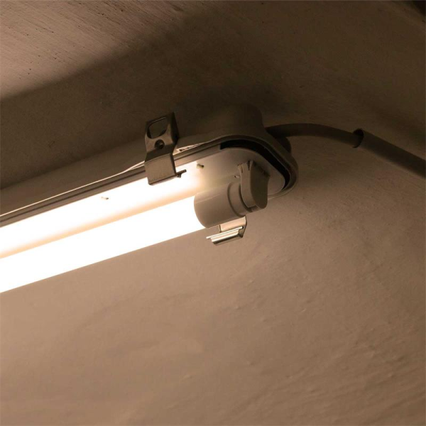 10W (=18W) 0.6M 3000K 220V G13  FL-LED T8 (220V - 240V, 10W, 1000LM, 600MM) - LED ЛАМПА ТРУБКА - , изображение 3