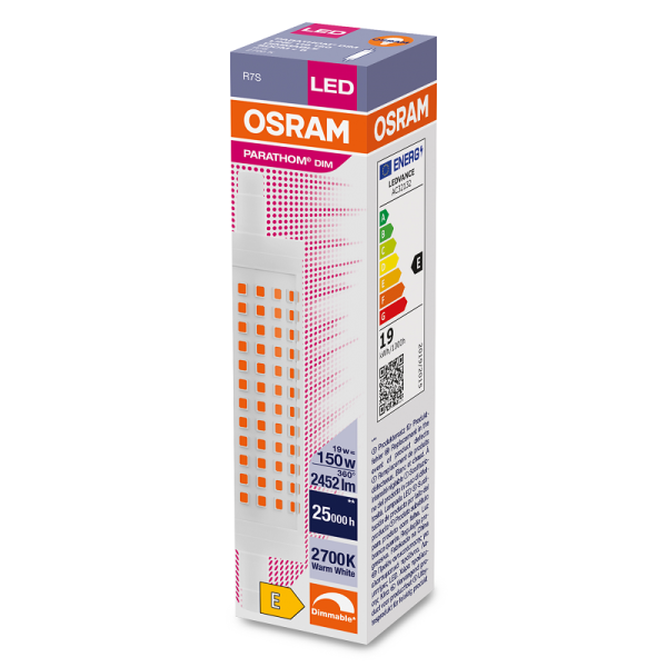 19W/827 (=150W) 118mm DIM R7S 220V PARATHOM SPECIAL LINE - LED ЛАМПА OSRAM - , изображение 3