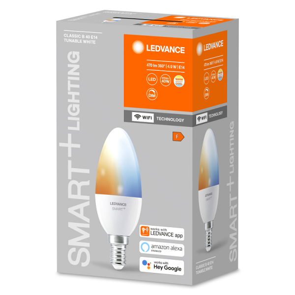 SMART+ WiFi Candle 40 4.9 W/2700…6500 K E14 - , изображение 5