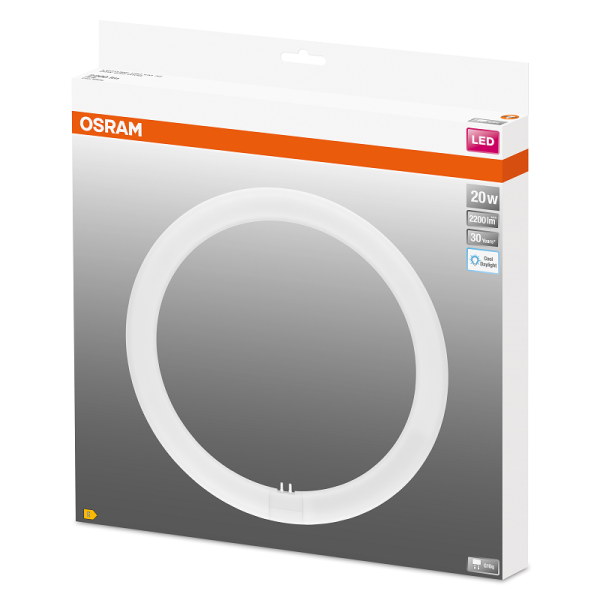 T9 LED 20W/865 (=32W) G10Q D300 230V/ЭМПРА 6500K LEDTUBE 2200LM 30000H - LED ЛАМПА КОЛЬЦЕВАЯ OSRAM - , изображение 5
