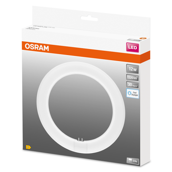 T9 LED 12W/865 (=22W) G10Q D212 230V/ЭмПРА LEDTUBE 1320LM 30000H - LED лампа кольцевая OSRAM - , изображение 5