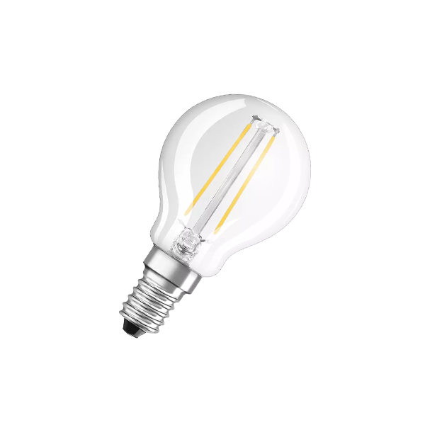 2,5W/827 (=25W) E14 PARATHOM FIL прозрачная - LED лампа шарик OSRAM - 