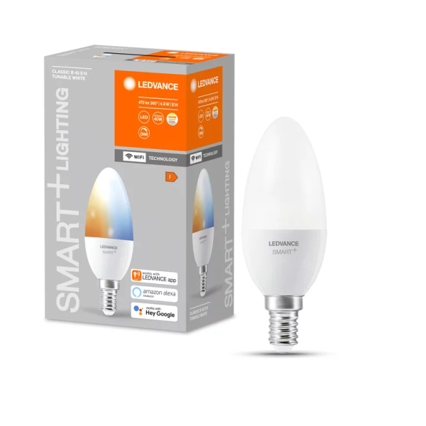 SMART+ WiFi Candle 40 4.9 W/2700…6500 K E14 - , изображение 2