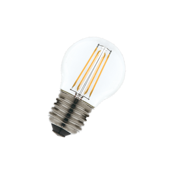 FL-LED Filament G45 7.5W E27 3000К 220V 750Лм 45*75мм FOTON_LIGHTING  -  лампа шарик прозрачная - 