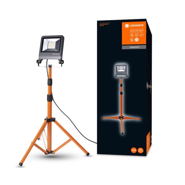 1x50W/840 (=1x300W) Светодиодный Прожектор на стойке LED WORKLIGHT TRIPOD IP65 LEDVANCE - , изображение 2