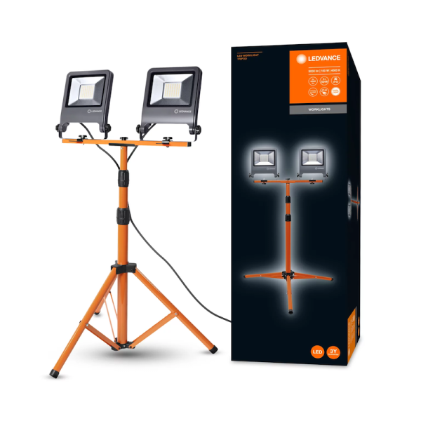 LED Worklight Tripod 2x50W 4000K - , изображение 2