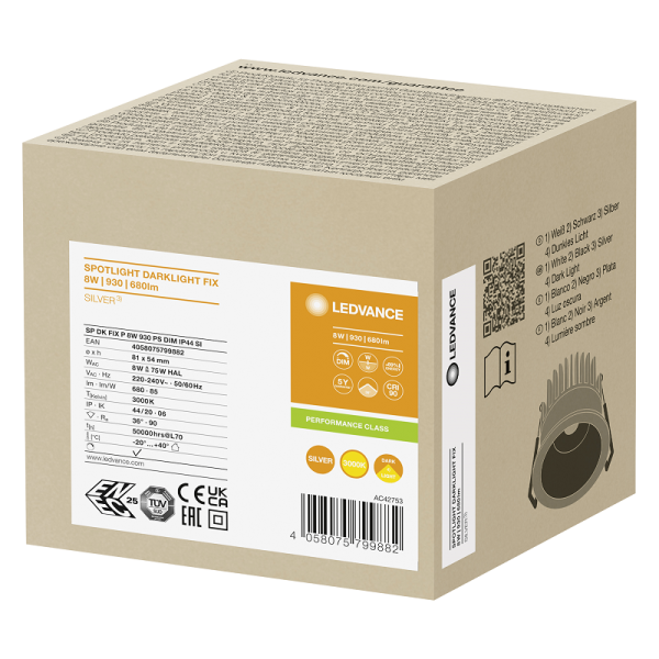 SP DK FIX P 8W 930 PS DIM IP44 SI - , изображение 10