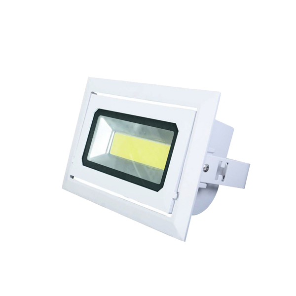 FL-LED DLD 30W 2700K 243x150x90 30W 2600Lm (JS009) встраиваемый поворотный прямоугол - 