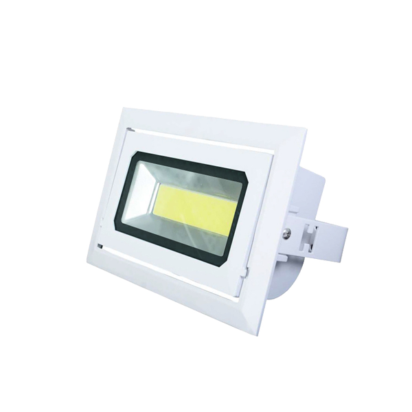 FL-LED DLD 30W 4200K 243x150x90 30W 2600Lm (JS010) встраиваемый поворотный прямоугол - 