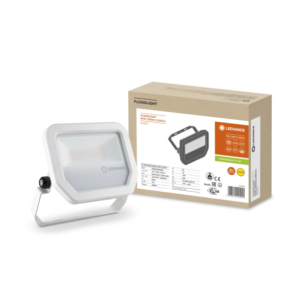 20W/6500K (=160W) IP65 2400Lm Симметричный 100° Белый - Светодиодный прожектор LEDVANCE FLOODLIGHT PERFORMANCE - , изображение 6