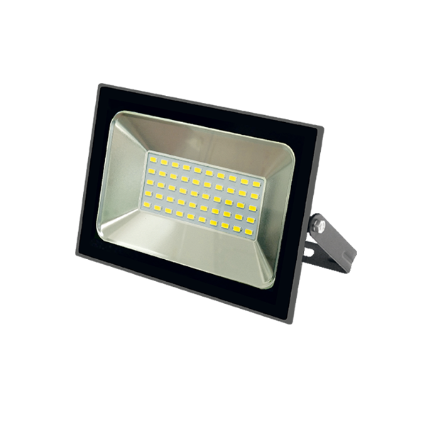 Светодиодный прожектор FL-LED Light-PAD   30W Grey    6400К  2550Лм   30Вт  AC220-240В 122x95x26ммм - 