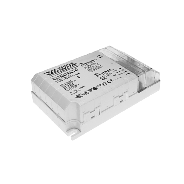 VS ECXe     MULTI/TERMINAL    700.199    500-700мА    25-57V/28-40W  ФИКС КАБ  104х68х31мм - драйвер - 