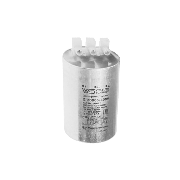 Z 2000 S  380-415V 12,7A 4-5kV d50x88  20м (МГЛ 1000-2000W/ДНаТ 600-1000W) - ИЗУ VS - 