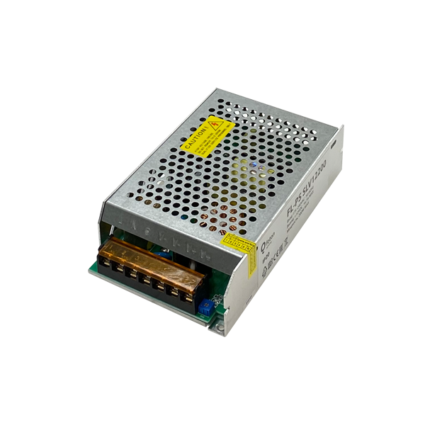 FL-PS SLV12200  Pout=200Вт, Uout=12В, Uin=175-240В, IP20, 160x98x40мм,  460г - метал. трансформатор - 