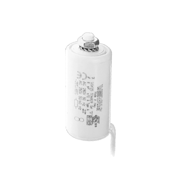 VS  8  мкФ ±10% 250V  d30x65  -40C/+85C  M8x10 (Пласт. корпус/провода) - Конденсатор - 