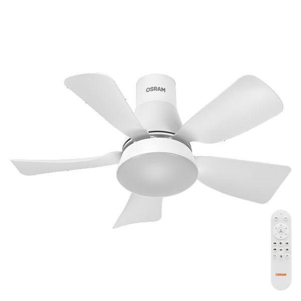 Ceiling fan Leste 445mm 21W CCT - 