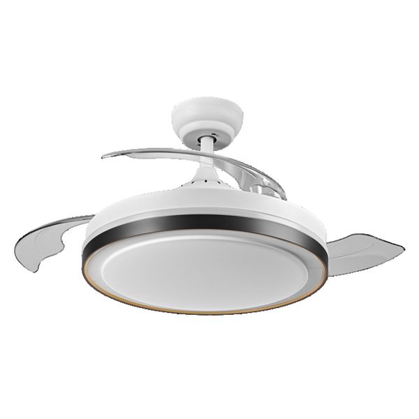Ceiling Fan Retractable 1070 66W White - 