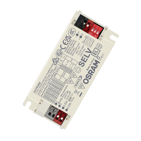 Драйвер для LED светильников IT DALI2  42/220…240/1A0 CS /DIP-перекл 42W 700-1050mA 15-40V  97x43x30  OSRAM - 