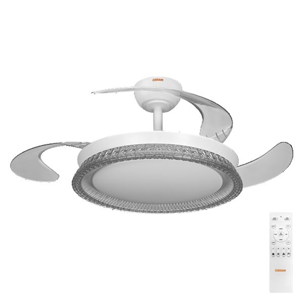 Ceiling fan Cierzo 1220mm 60W CCT RGB - 