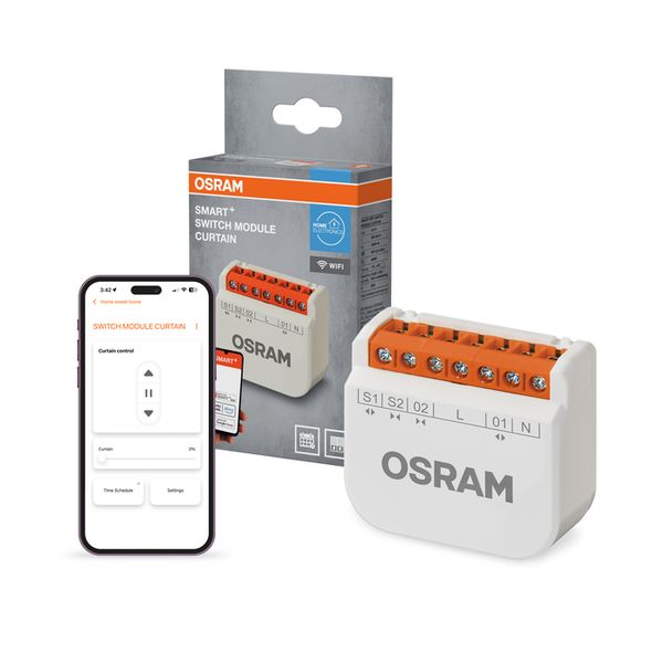 SMART+ WIFI Switch Module Curtain White - , изображение 2