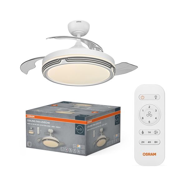 Ceiling fan Leveche 1060mm 66W CCT - , изображение 4
