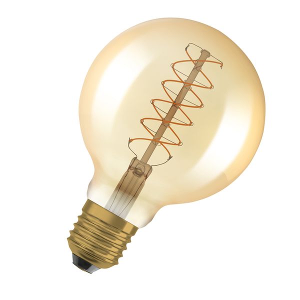 Vintage 1906 Globe 95 37 Filament DIM 4.8W 822 Gold E27 - 