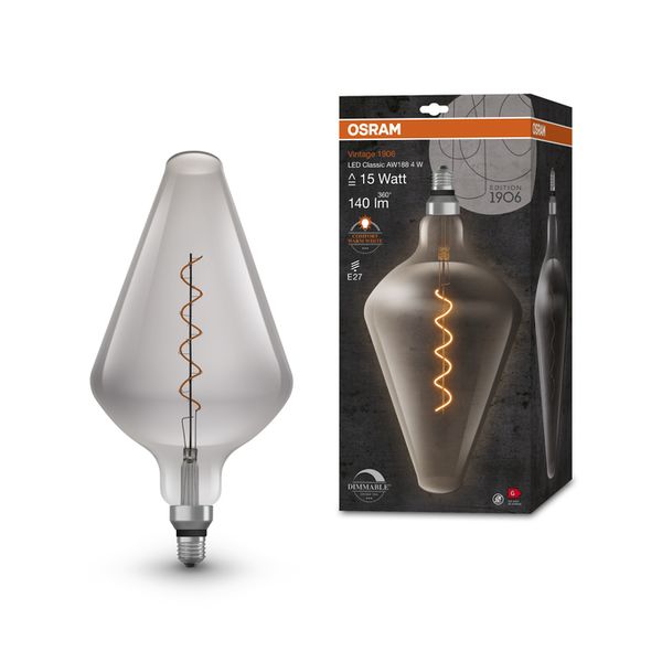 Vintage 1906 AW 15 Filament DIM 4W 818 Smoke E27 - , изображение 8